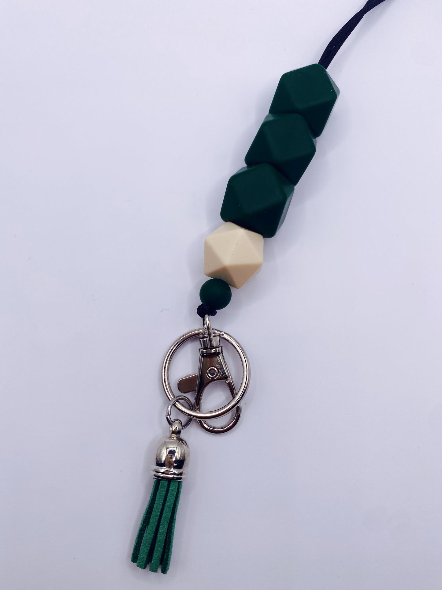 Hunter Green Crayon Lanyard