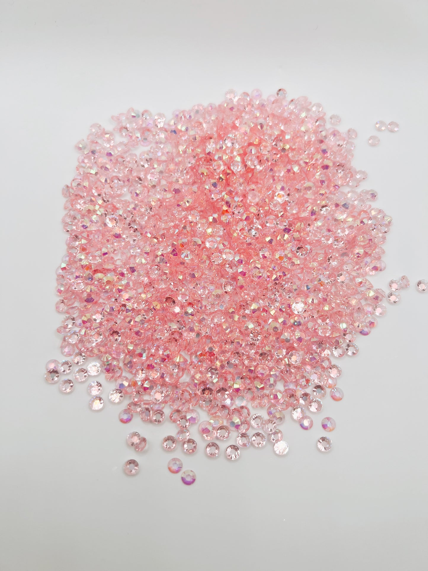 Lt. Pink Transparent AB Jars