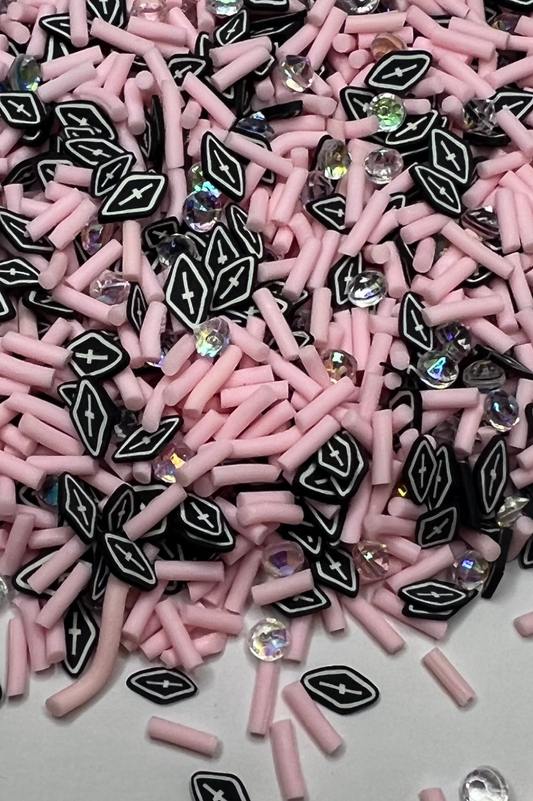 Pretty in Pink Coffin