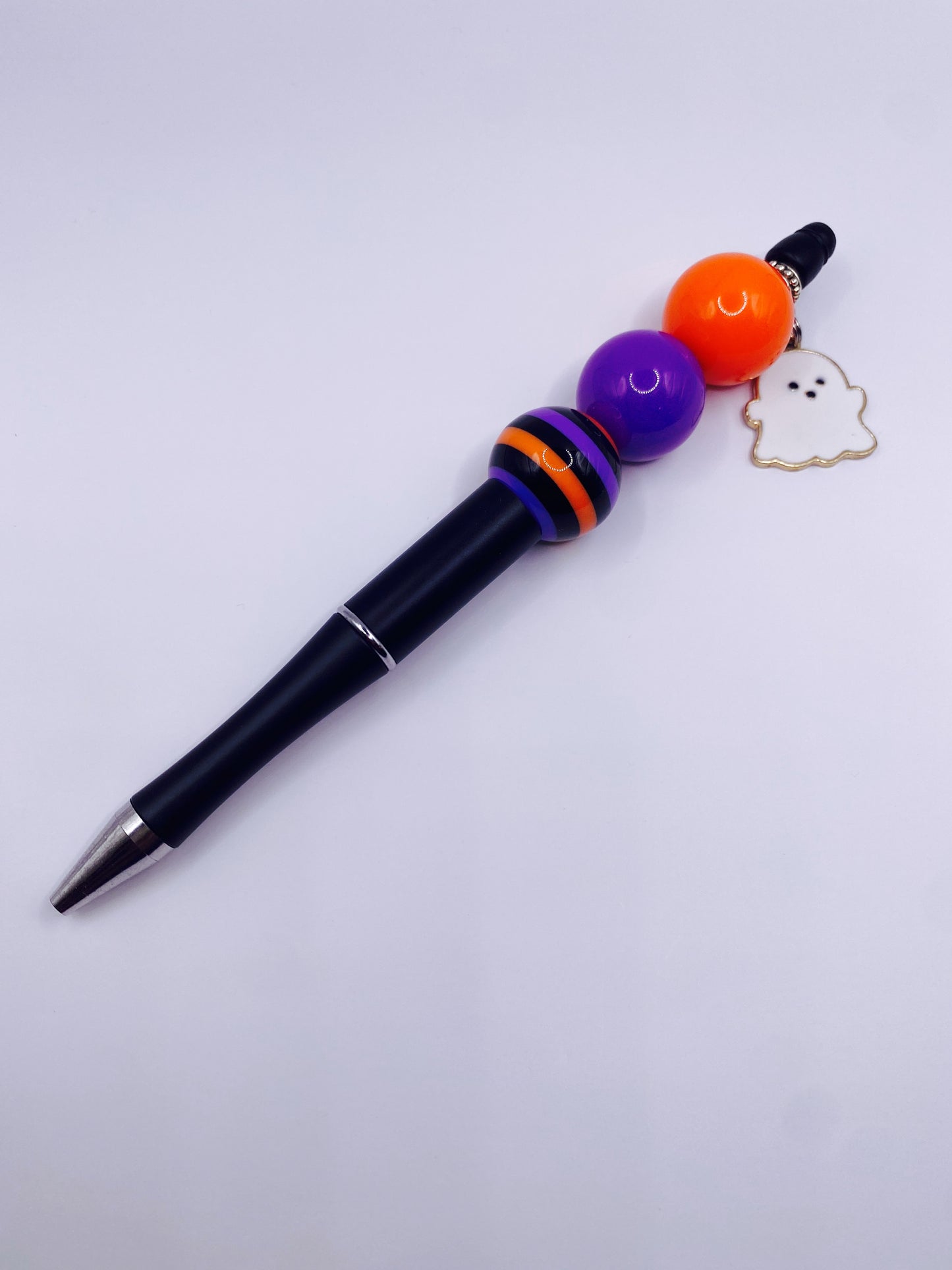 Ghost Bubblegum Bead Pen
