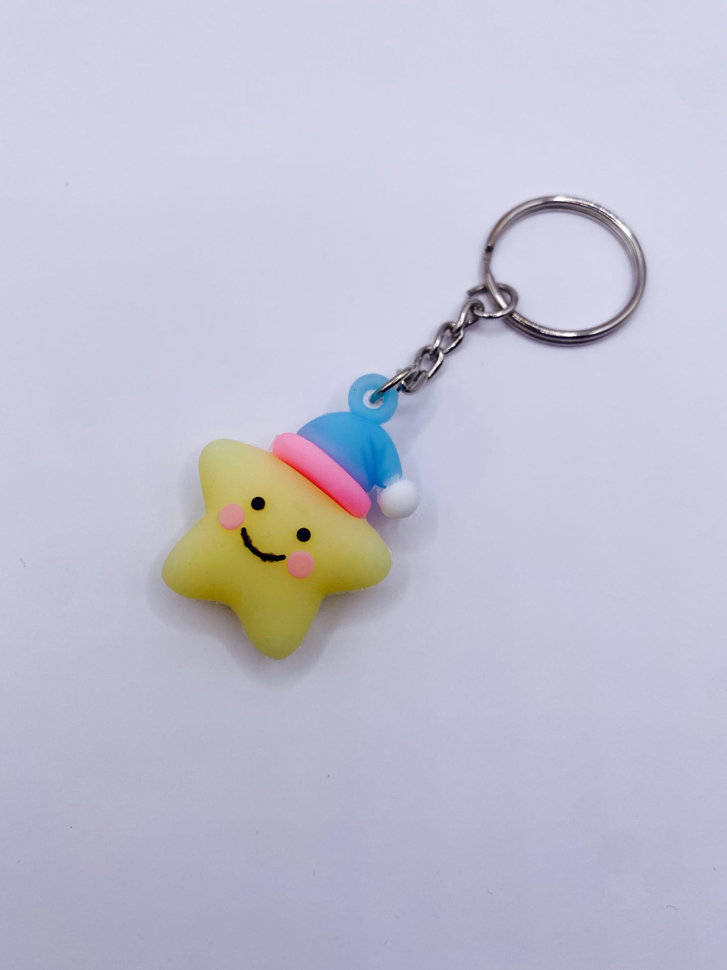 Yellow Star Keychain