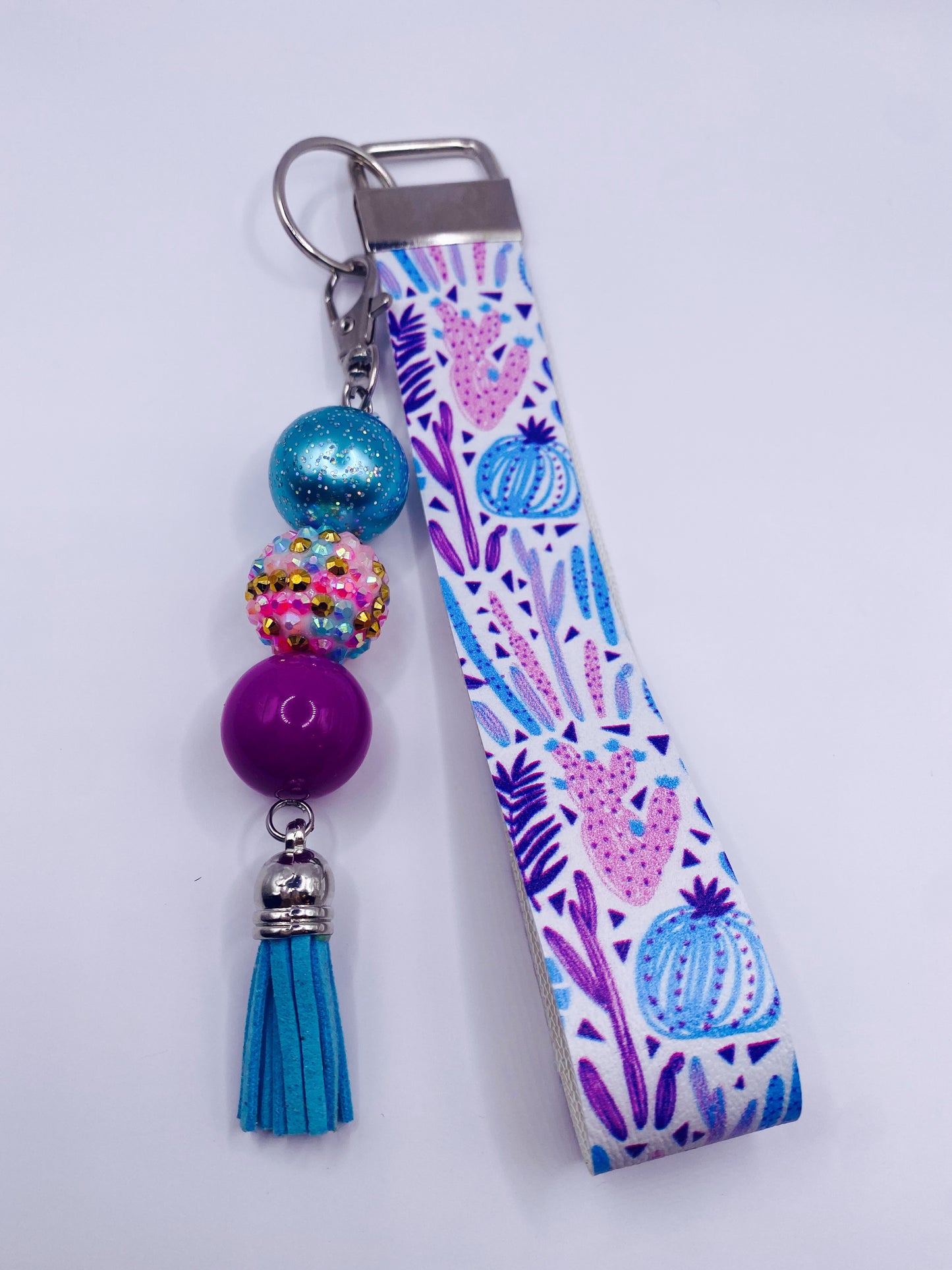 Soft Desert Faux Leather Wristlet