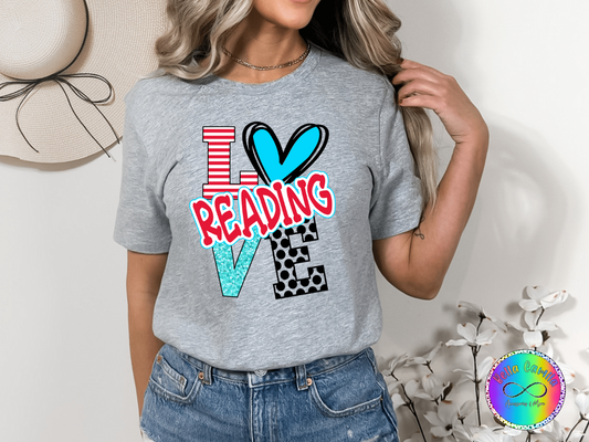 Love Reading **T-Shirt Sublimation**