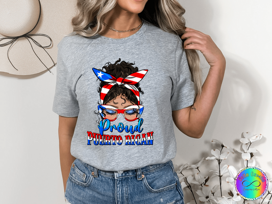 Proud Puerto Rican **T-Shirt Sublimation**