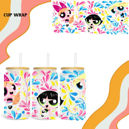 Puff Girls Talavera Cup Wrap