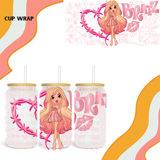 Bratz Bichota Pink Cup Wrap