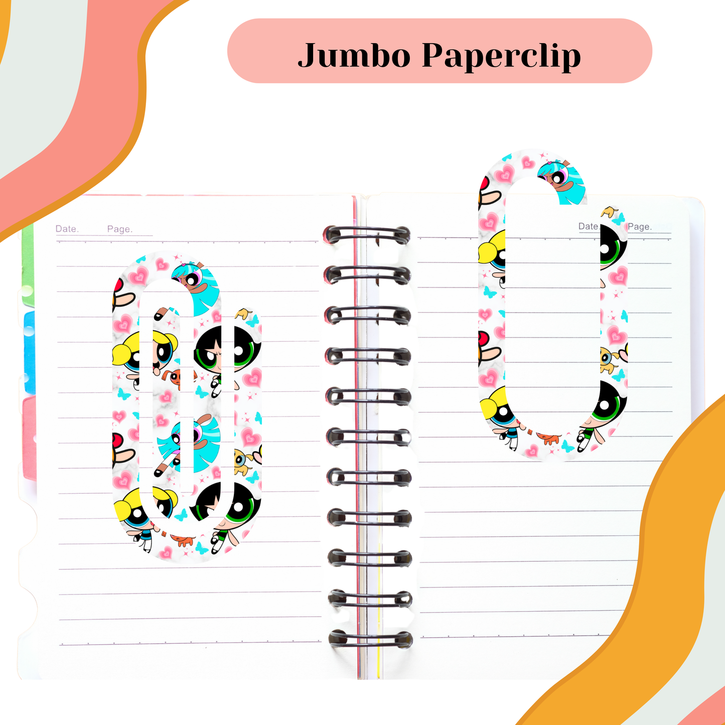 Power Girls Jumbo Paperclip