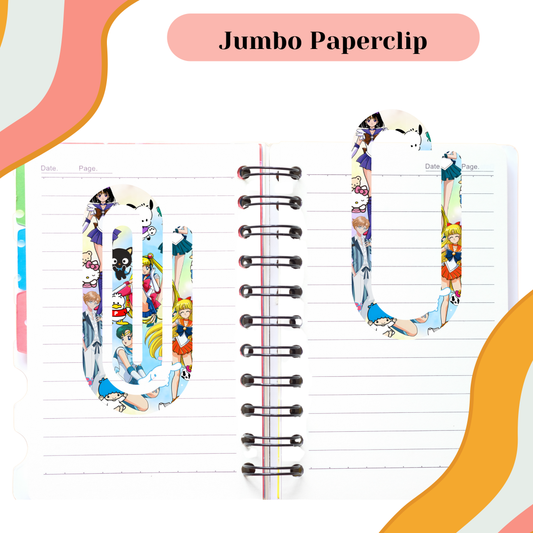 Star Girls Jumbo Paperclip