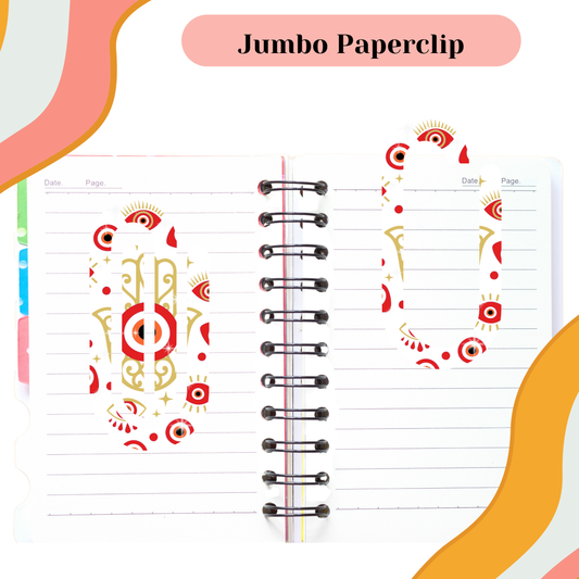 Red Ojo Jumbo Paperclip