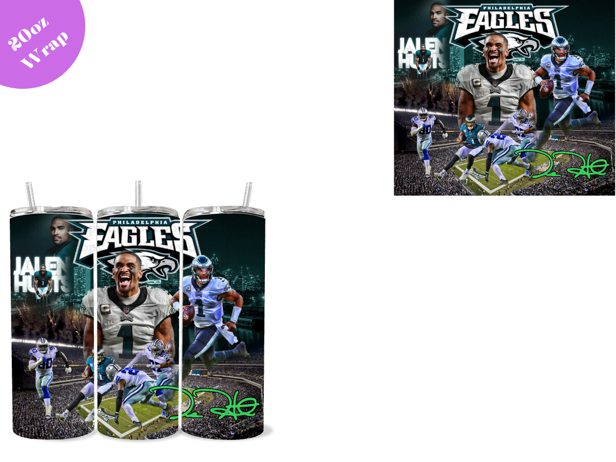 Eagles Team **20oz VINYL Wrap**