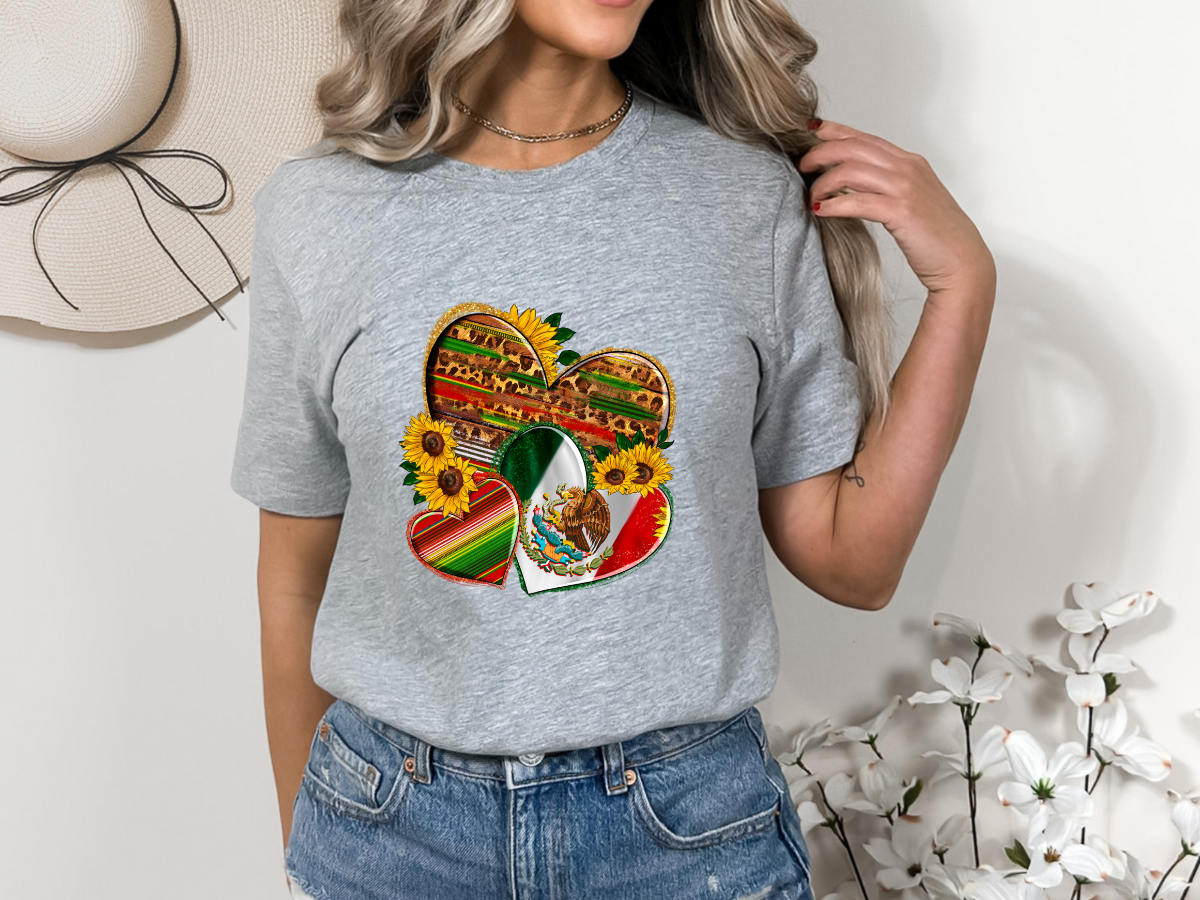 Mexican Heart **T-Shirt Sublimation**