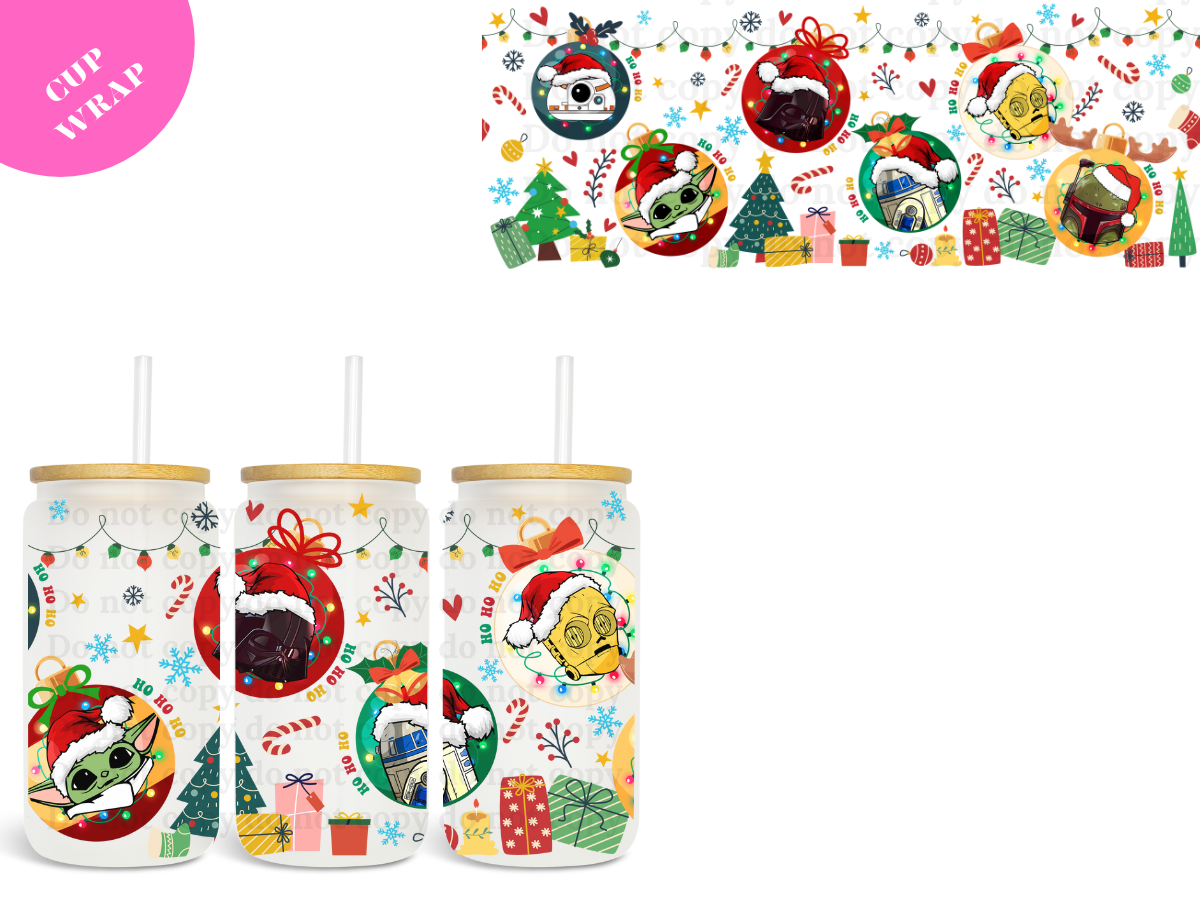 Ornament Wars 16oz **Sublimation Wrap**