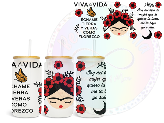 Echame Tierra - UV DTF Cup Wrap