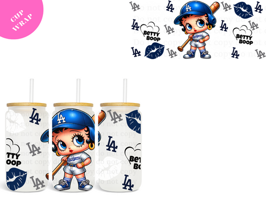 Baseball Doll # 2 UV DTF Wrap