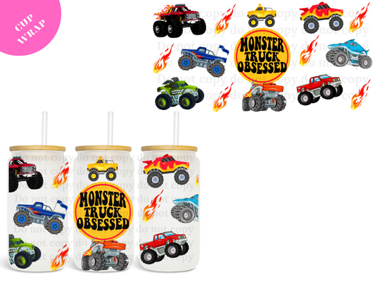 Monster Truck UV DTF Wrap