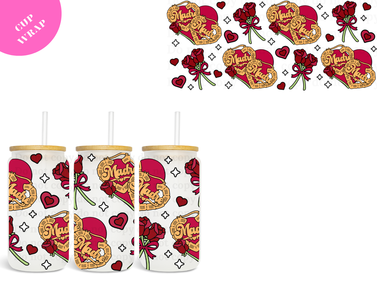 Madre Flowers UV DTF Wrap – Bella Camila Accessories & More