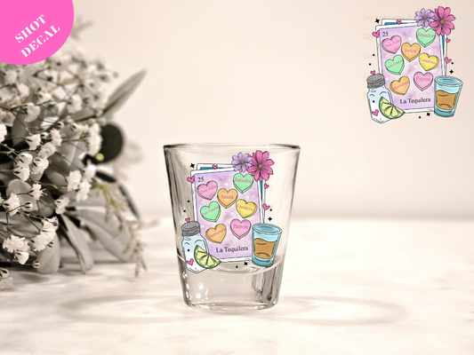 La Tequilera UV DTF Shot Decal
