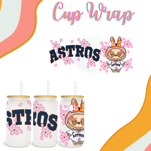 Labubu Astros (Pre-order ships 5/22-5/26)
