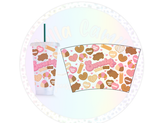 Sweeter than Pan - 24oz UV DTF Cup Wrap