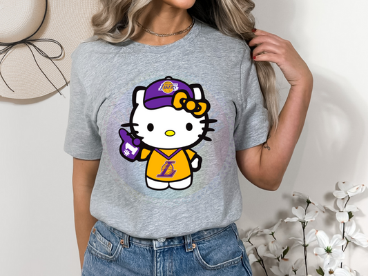 Kitty Lakers **T-Shirt Sublimation**