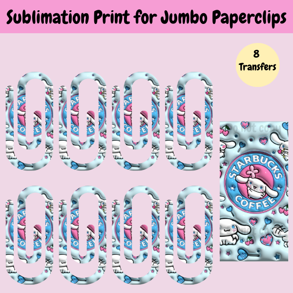 Cina Jumbo Paperclip **Sublimation Transfer**