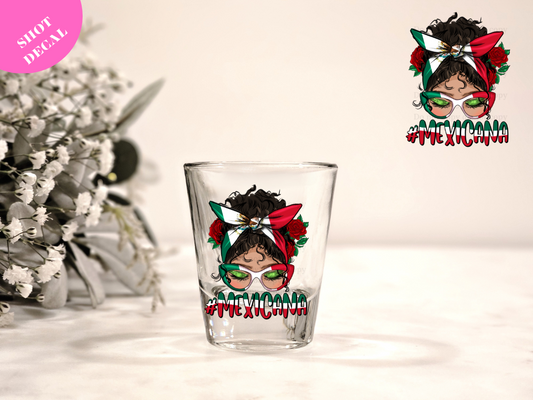 Mexicana UV DTF Shot Decal