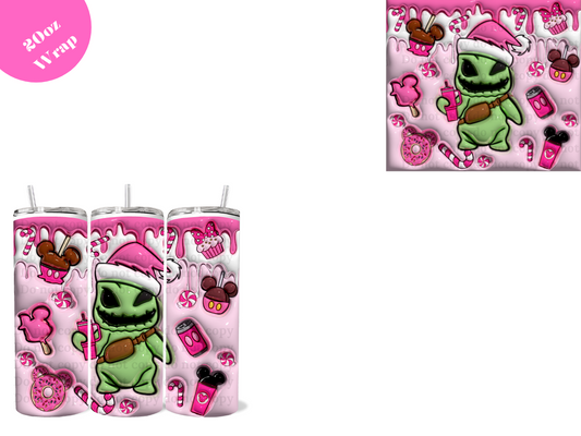 Pink Snack Oogie *20oz Sublimation Wrap*