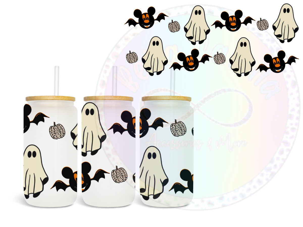 Halloween Ghost UV DTF Wrap