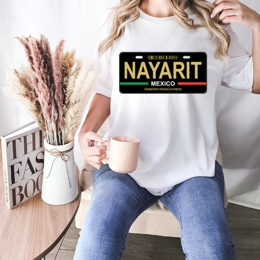 Nayarit License Plate