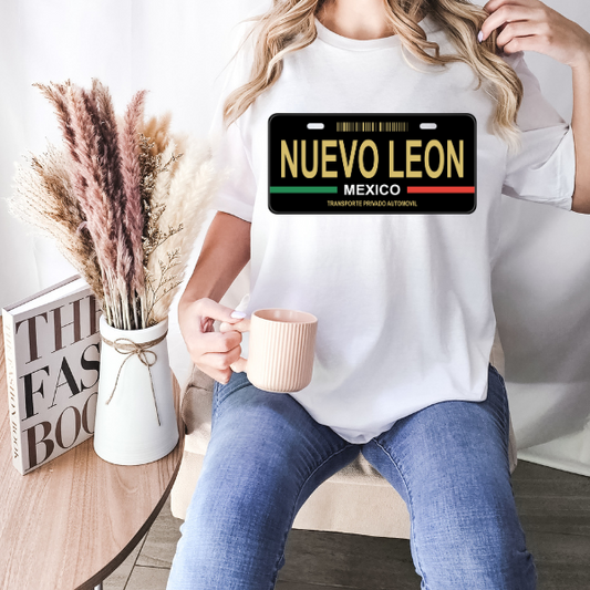 Nuevo Leon License Plate