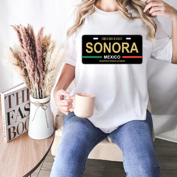 Sonora License Plate