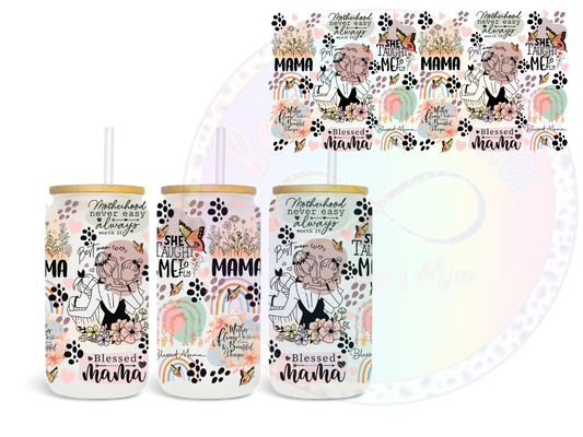 Motherhood UV DTF Wrap