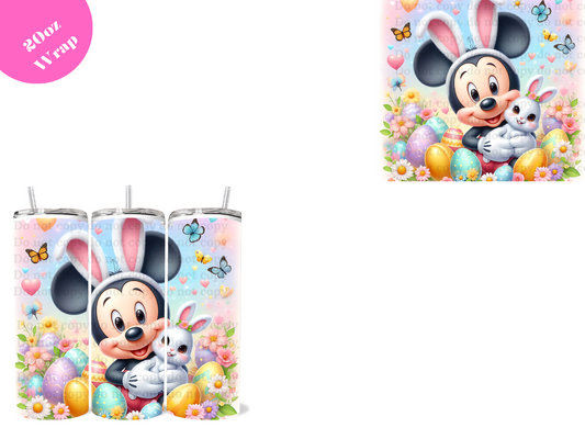 Ears Bunny *20oz Sublimation Wrap*