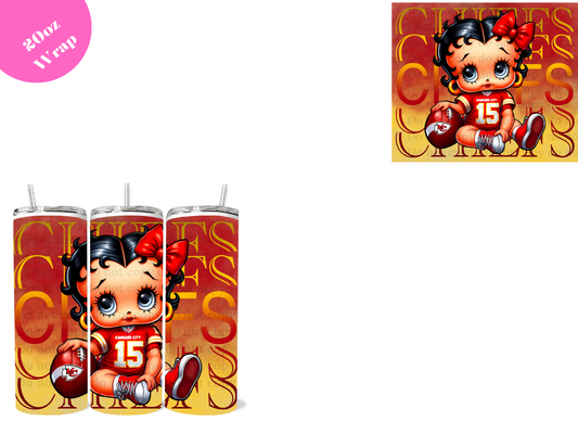 Sports Character #12 *20oz Sublimation Wrap*