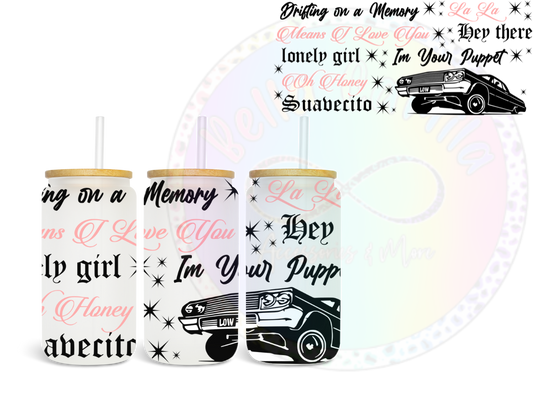 Drifting on a Memory - UV DTF Cup Wrap