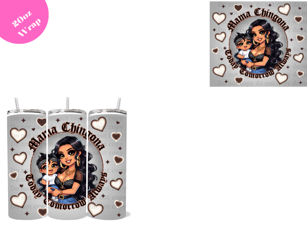 Mother's Day #4 *20oz Sublimation Wrap*