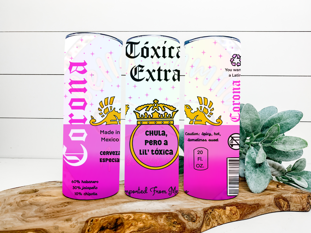 Toxica Extra 20oz Straight Tumbler