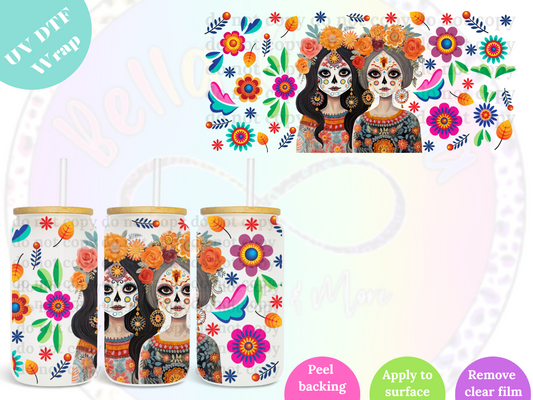 Catrinas UV DTF Wrap