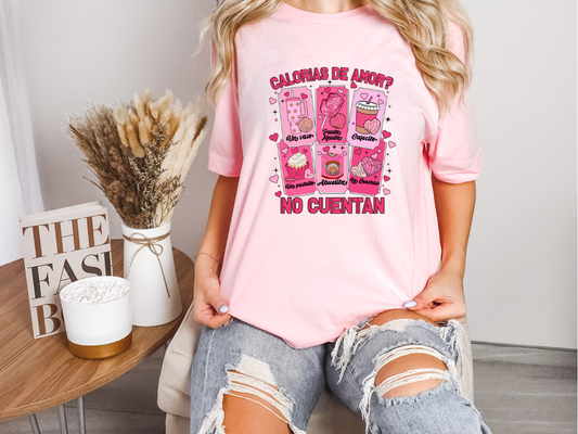 Calorias de Amor **T-Shirt Sublimation**