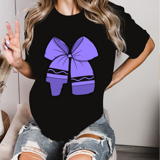 Purple Crayon T-Shirt