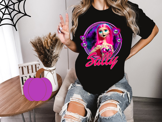 Sally Bar-B Black T-Shirt