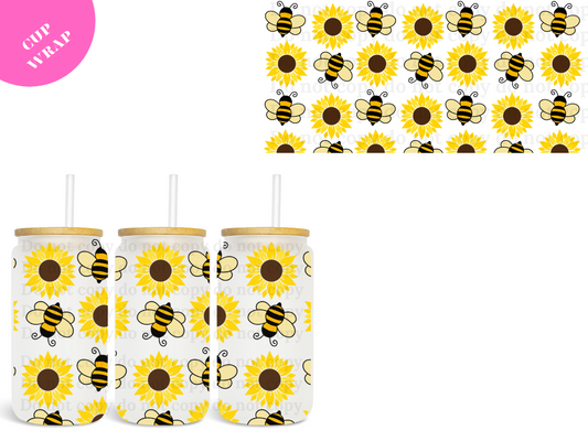 Bee 16oz **Sublimation Wrap**