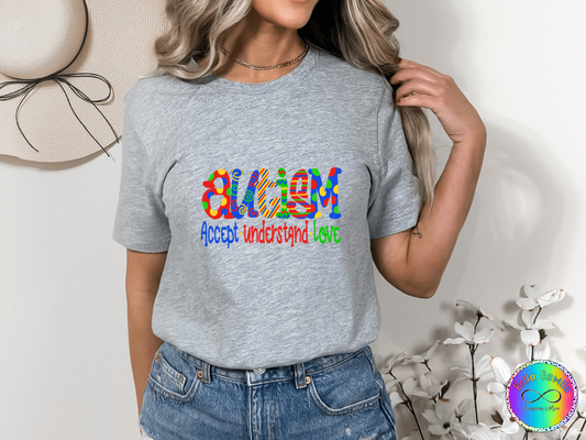 Autism Accept, Understand, LOVE