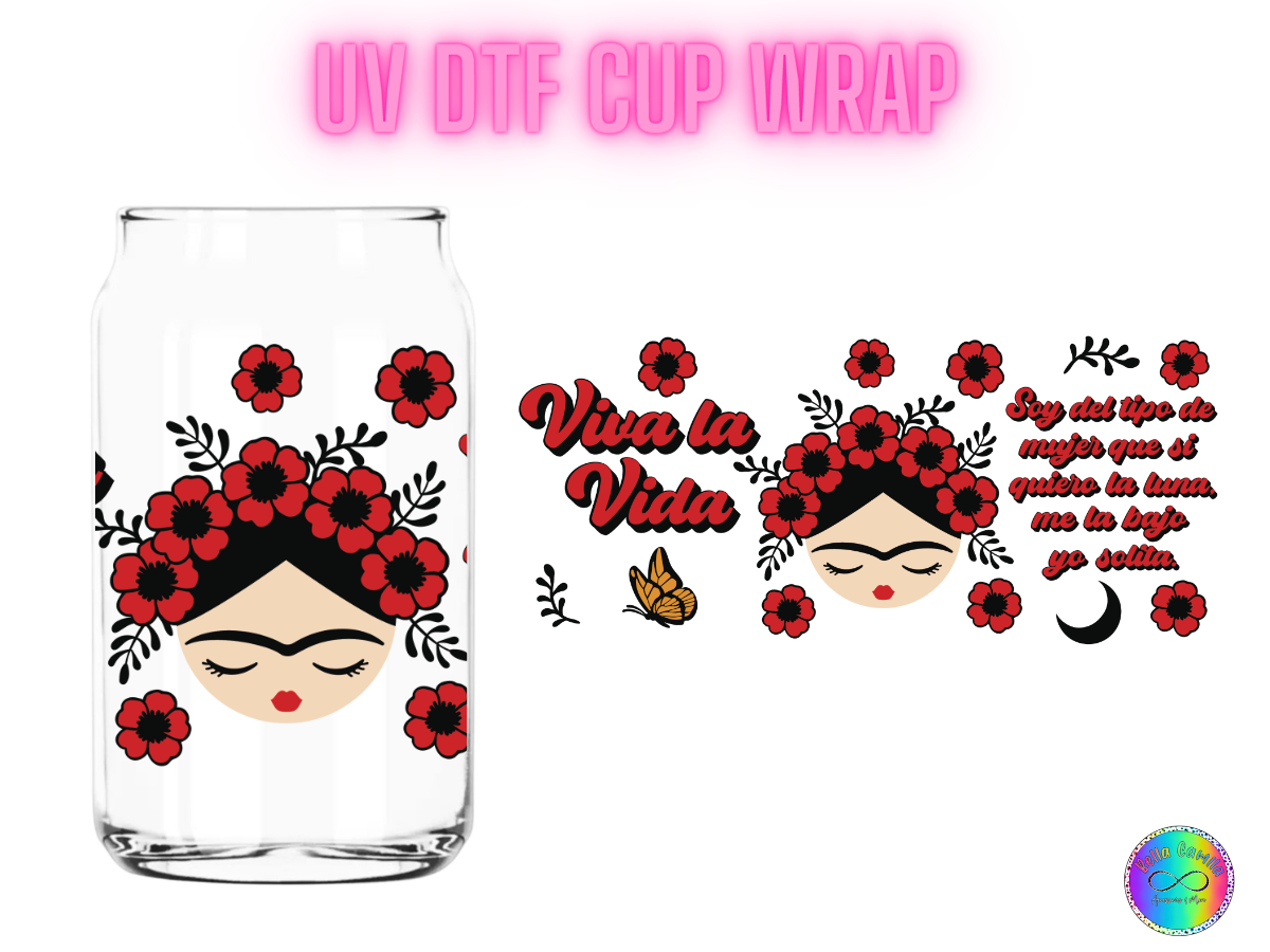 Viva La Vida - UV DTF Cup Wrap