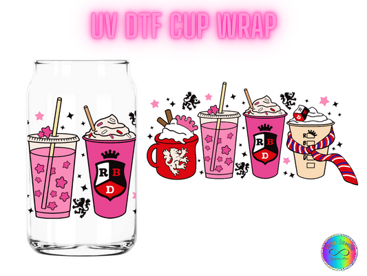 Pink RBD - UV DTF Cup Wrap