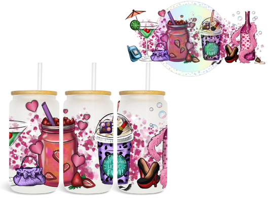 Girls just want to have FUN - UV DTF Wrap