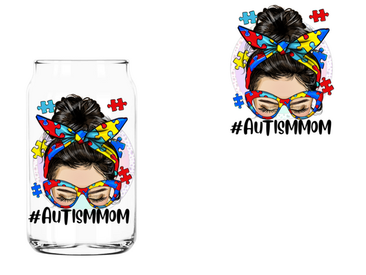 Autism Mom - UV DTF Decal