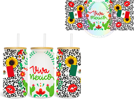 Viva Mexico - UV DTF Cup Wrap