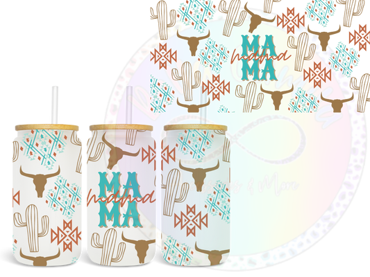 Western MAMA UV DTF Wrap