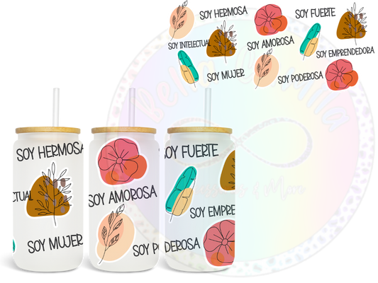 Soy Poderosa UV DTF Wrap